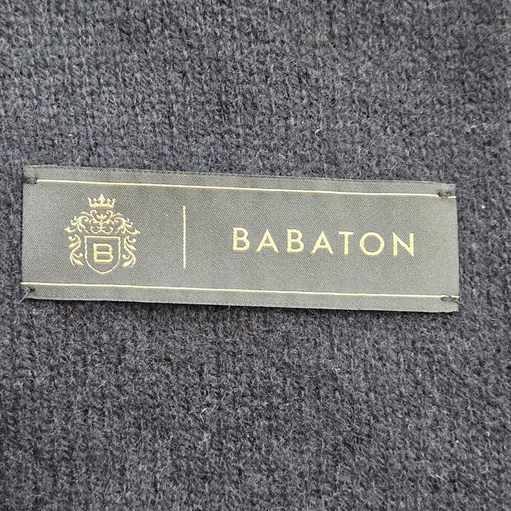 Babaton Cashmere Scarf Knit Black - Picture 2 of 7